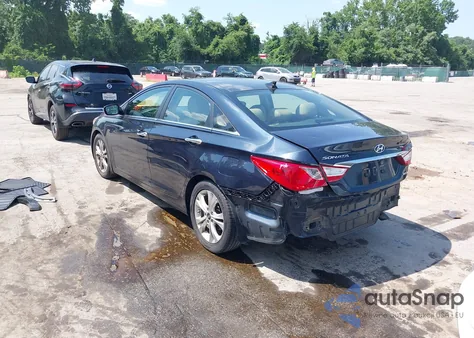 2013 Hyundai Sonata Limited из США, поврежденный, VIN 5NPEC4AC8DH530951